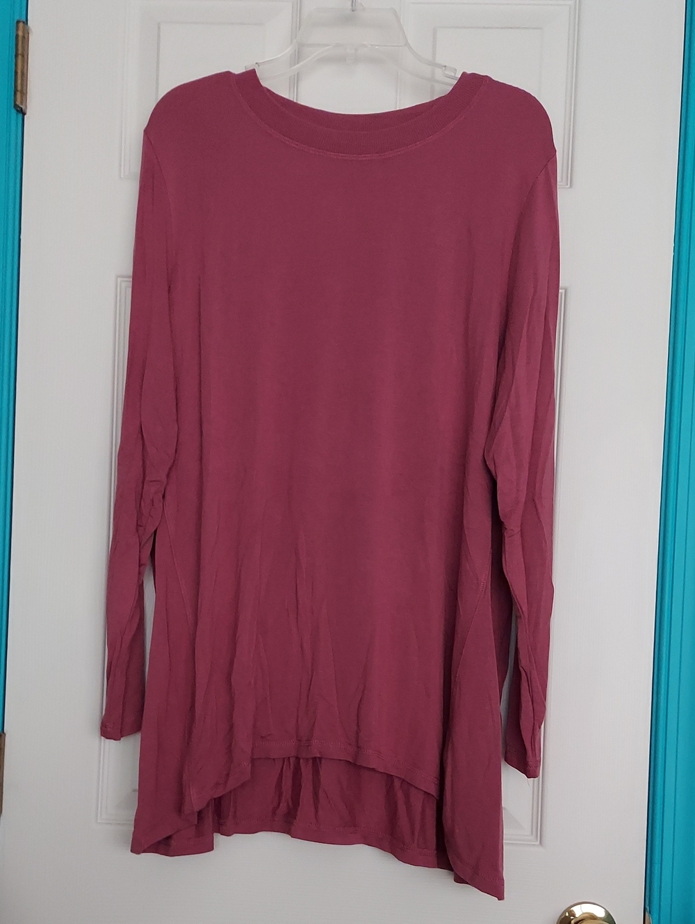 Susan Graver Weekend Long Sleeve Knit Tunic